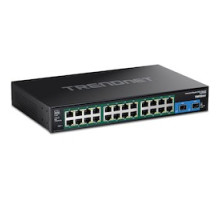 TRENDNET  TI-RP262   26-Port Hardened Industrial Gigabit PoE+ Rackmount Switch