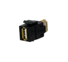 ON-Q/LEGRAND  WP1220BK                 Keystone Insert, USB 2.0 A/A Coupler, 0.65