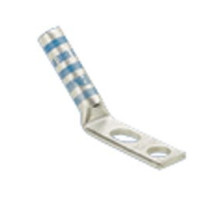 PANDUIT  LCC6-14JAWH-L                 Cu CompLug 2H #6A 1/4S ST 45 PK50