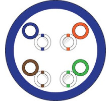 NORTHERN  N5EPGY1BX   24-4P UTP-CMP Solid BC CAT5E, Plenum - Gray