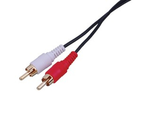 VANCO  AG201                 RCA Patch Cables, Gold Plated Dual RCA Plugs, Length: 1 ft.