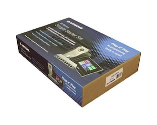 AIPHONE  IXS-HBDV  37161                 Preprogrammed Kit With IX-MV7-HB, IX-DV, Poe Switch, And USB Drive With Program Files And Tutorials