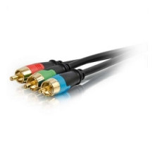 C2G  CG60096  CG60096                 Multi-Format Flying Lead, RCA Component Video Male to RapidRun 15-Pin Male, 1.5’ Length, Black