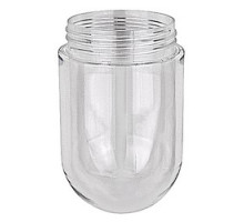 THOMAS & BETTS  PVG-1C   Vaporproof Fixture Globe and Guard Replacement, Length -1/4 Inches, Diameter 3-7/8 Inches, Clear, for 100 Watt Fixtures