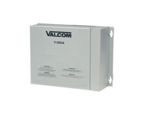 VALCOM  V-2003A                 3 Zone One-Way Page Control w/Power