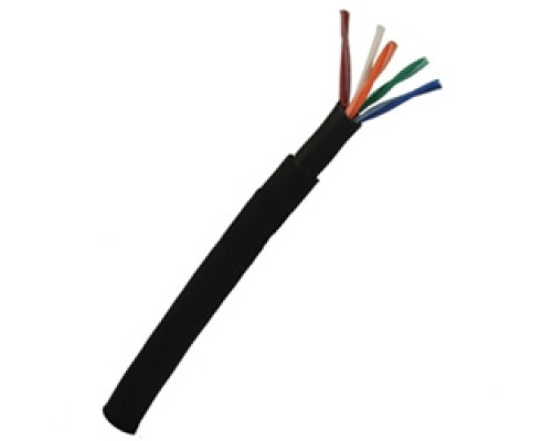 BELDEN BAV  1305A B591000   Multi-Conductor - UpJacketed CatSnake 4-Pair 24 AWG PP FRPVC PVC Black, Matte