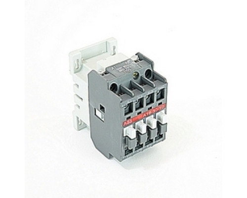 ABB  A16-30-10-55   3 pole, 30 amp, non-reversing across the line contactor with 600V AC coil and 1 NO auxiliary contact