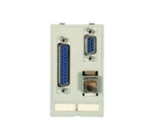 HARTING 39500030170  Han Port: Data module RJ45; SUB-D9; SUB-D25, f-m