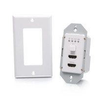 C2G  C2G30022                 4K Dual HDMI HDBaseT 1 Gang Wall PlateTX