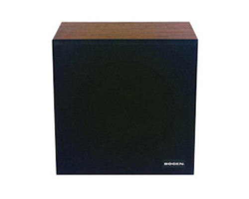 BOGEN  WBS8T725BRV                 Speaker, Wall Baffle With Transformer, Recessed Volume Control, Screw Terminals, Walnut Finish