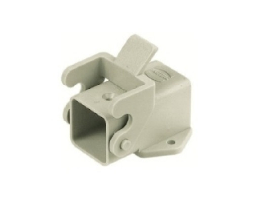 HARTING  09200030820  09200030820   Han A Housings: Han A Base Angled Thermoplastic 1 Lever