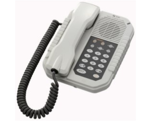 TOA ELECTRONICS INC  N-8020MS                 Industrial Master Station, Hands-Free/Handset Conversation, 24 AWG UTP Wire, 48 Volt DC, 2.4 Watt, 300 to 7000 Hertz, 1500 Meter Transmission Range, ABS Plastic, Gray