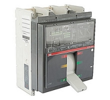 ABB  T7HQ1200BW   3 pole, 1200 amps rated at 600V AC, Tmax molded case circuit breaker with electronic trip 100% rated device and 65kA at 480 V AC interrupt current rating