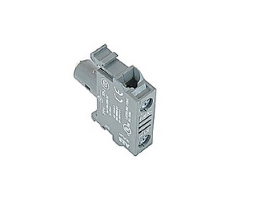 ABB  MLBL-05Y   Yellow lamp block with integrated LED and 110 to 130V DC rated voltage