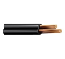 BELDEN  19122 0101000                 Portable Cordage, Type SPT-1, 2 Conductors, 18 AWG, 42x34 Strands, Bare Copper, PVC Insulation