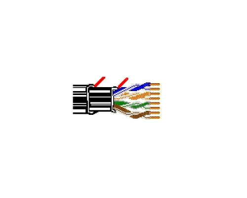BELDEN  11872A 0101000   Multi-Conductor - Category 6 DataTuff Twisted Pair Cable 4-Pair 23 AWG PP PVC PVC Black