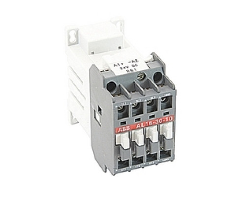 ABB  AL16-30-10-81   IEC Contactor with 1 N.O. Auxiliary Contact Block, A-Line Series, 3-Pole AL16 Frame.