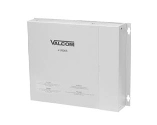 VALCOM  V-2006A                 6 Zone One-Way Page Control w/Power