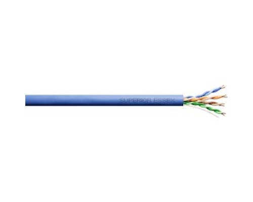 SUPERIOR ESSEX  PW52-H46-28                 22-4P UTP-CMP 1G 4P POE Powerwise Cable Blue 1000 ft Brakebox, Ideal for extended distance over 100m