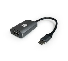 COMPREHENSIVE CONNECTIVITY  USB3C-HD4K-PD                 USB-C Male to HDMI 4K60 with 60W Power Delivery Female Dongle Adapter Converter