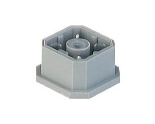 HIRSCHMANN  931807106   G 4 A 1 M grey; Surface mounted connector for printed circuit boards with solder contacts, 4 contacts, blade, DIN VDE 0627 / IEC 61984, 10A 50V AC/DC