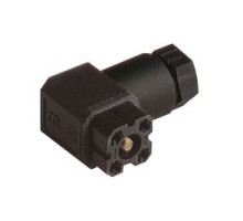 HIRSCHMANN  932157100   G 4 W 1 F black; Cable Socket with PG 7 Cable gland and solder contacts, 4 contacts, forked spring, DIN VDE 0627 / IEC 61984, 6A, 50V AC/DC