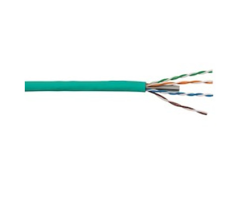 LIBERTY AV  24-4P-L6-EN-TEA   Liberty Category 6 U/UTP Riser Rated Network Cable Features: 4 Twisted Unshielded Pairs In Varying Twist Lengths 23AWG Solid Bare Copper Conductors True 550mhz Positive ACR Sweep For Maximum Performance Riser Rated Lead-f