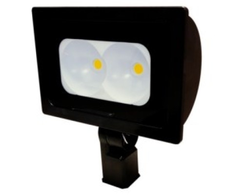 CREE INC  C-FL-A-RTS2-14L-50K-DB   LED Floodlight, 120-277V, Narrow, 13900L, 5000K, 70 CRI, Large, Dark Bronze