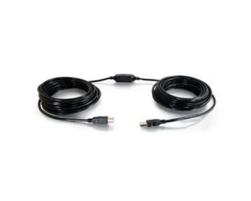 C2G CG38998 CG38998         USB A/B Active Cable Center Booster Format , 12m L, PVC Jacket, Black Finish