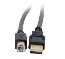C2G  CG29144  CG29144                 C2G Ultima Series 16.4ft USB A to USB B Cable - USB A to B Cable - USB 2.0 - Black - M/M