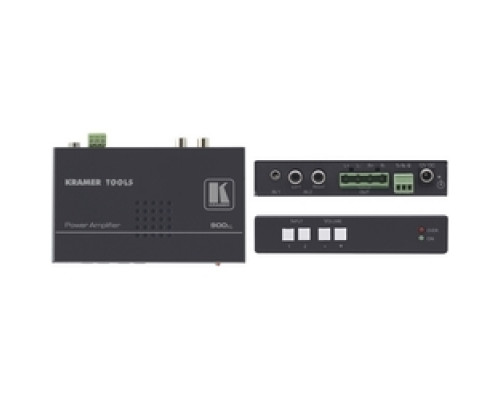 KRAMER  90-7622090  900XL                 Stereo Audio Amplifier, 2 inputs, 10W Per Channel, RS-232 Switching/Volume Control