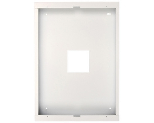 QUAM-NICHOLS COMPANY  SE9W                 Surface Mount Enclosure for CK1/S Clock Baffle Assembly, White Powder Coat Finish