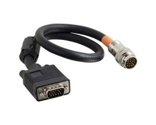 C2G  CG60081  CG60081                 Multi-Format Flying Lead, 30 Volt, 90 MM Bend Radius, 1.5’ Length, PBT Insulation, Black