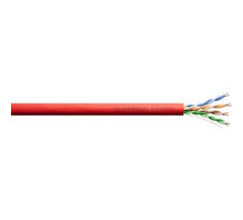 SUPERIOR ESSEX  PW52-H72-9P   22-4P UTP-CMP FEP 1G 4P POE Powerwise Cable Red 1000 ft REEL, Ideal for extended distance over 100m