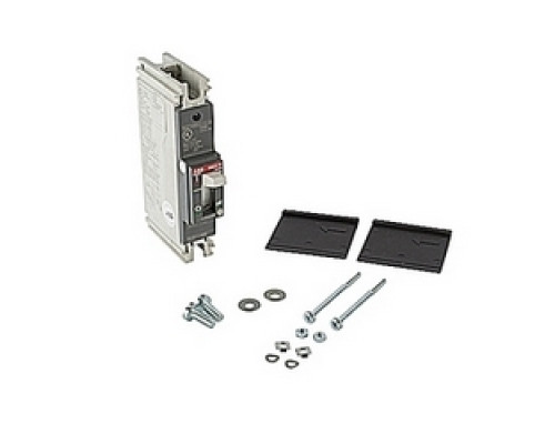 ABB  A1N020TW-1   1 pole, 20 amps rated at 240V AC and 125V DC, fixed trip point molded case circuit breaker, with a thermal magnetic trip device and 14kA at 240V AC and 10kA at 125V DC interrupt current rating