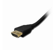 COMPREHENSIVE CONNECTIVITY  MHD-MHD-9PROBLK                 MicroFlex Pro AV/IT Series high speed HDMI cable with ProGrip, jet black, 9ft
