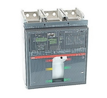 ABB  T7H1000BW   3 pole, 1000 amps rated at 600V AC, Tmax molded case breaker with an electronic trip unit, LS/I operation, and 65kA at 480V AC interrupt current rating