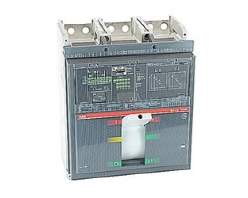 ABB  T7H1000BW   3 pole, 1000 amps rated at 600V AC, Tmax molded case breaker with an electronic trip unit, LS/I operation, and 65kA at 480V AC interrupt current rating