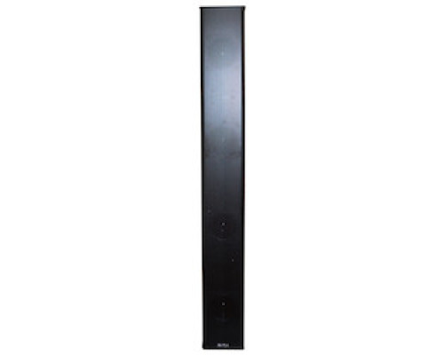 TOA ELECTRONICS INC  SR-MF1BQAM                 Line Array Speaker, Mechanically Steerable, 240 Watt, 130 to 18000 Hertz, 89 dB, 12 Ohm, 114 MM Width x 158 MM Depth x 872 MM Height, Aluminum Black Enclosure