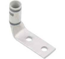 PANDUIT  LCDX4-14AF-L                 CuLugF 2Hole #4AWG 1/4 .63 90PKG50
