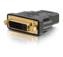 C2G  CG18402  CG18402                 HDMI to DVI-D Adapter, HDMI Female to DVI-D Dual Link Female, Black