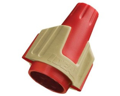 IDEAL INDUSTRIES  30-644J                 Twister PRO Wire Connector, 344, Red/Yellow, 500/jar
