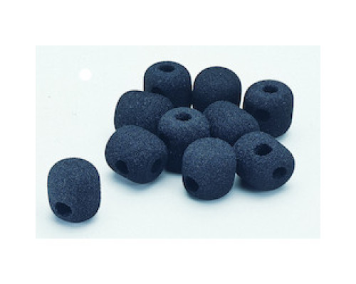 TOA ELECTRONICS INC  WH-4000S                 Windscreen, 10-Piece, Urethane Form, Black, For WH-400A/WH-400H/WM-5302A Headset Microphone
