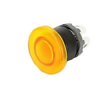ABB  MPM1-11Y   Modular mushroom pushbutton with 40mm yellow illuminated actuator and 22mm mounting