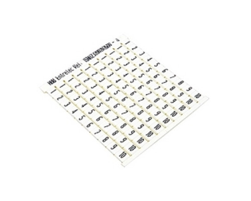 TE-ENERGY  023200226   RC-65 Terminal Black Marker Horizontal, #1-10