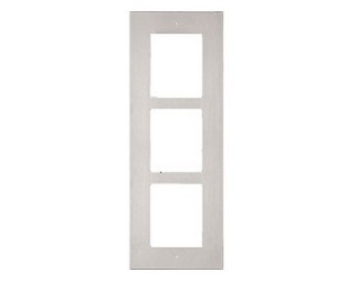 AXIS COMMUNICATIONS  01282-001  9155013                 2N IP Intercom Frame, 3-Module, Flush Mount, Nickel