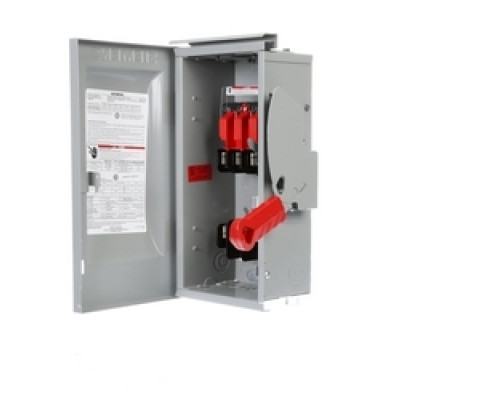 SIEMENS  US2:HF361R   Safety Switch, Fusible, Single Throw, Heavy Duty, 480/600 Volt AC, 250 Volt DC, 30A, 7-1/2 HP at 3 Phase, 3 Wire, 3 Pole, 304 Stainless Steel, NEMA 3R, For Outdoor
