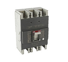 ABB  A2A225TW   3 pole, 225 amps rated at 240V AC and 250V DC, fixed trip point molded case circuit breaker, with a thermal magnetic trip device and 10kA at 240V AC and 10kA at 250V DC interrupt current rating
