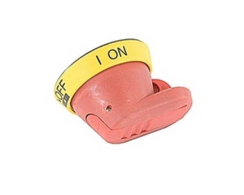 ABB  OHY45J6   Red and yellow 45mm pistol handle, accepts a 6mm square shaft, protection according to NEMA 3R and 12