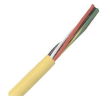 LAPP GROUP 501204         Oil Resistant Flexible Control & Power Cable, Stationary, 12 AWG 65/30 4 mm2, 4 conductor, Yellow PUR Jacket, Unshielded, 0.447